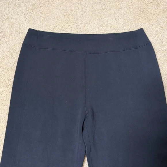 Spanx Slim Flare Leg AirEssentials Pants Black Plus Size 2X Stretch Comfy Lounge - Picture 3 of 13